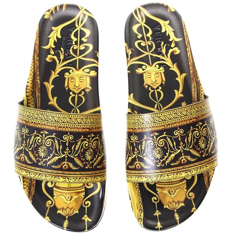 versace slippers men